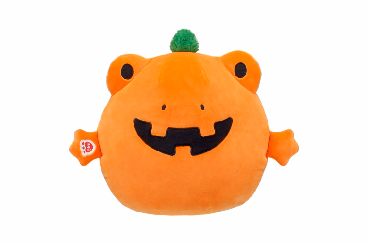 Halloween Pumpkin Frog Soft Toy